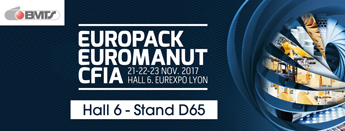 BMTS au salon Europack Euromanut CFIA 2017