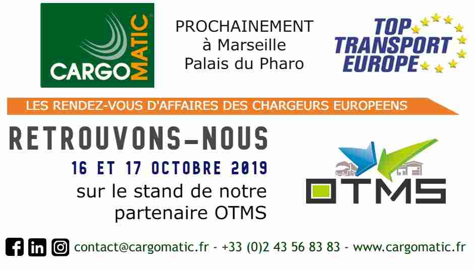 Cargomatic au Top Transport Europe 2019